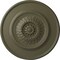 Ekena Millwork Floral Ceiling Medallion, Hand-Painted Painted Turtle, 23 1/2"OD x 2 3/4"P CM23FLPTF - alternate 1